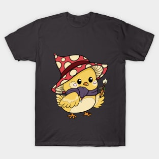 Mushroom Chicken Wizard T-Shirt